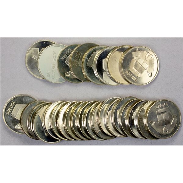FINLAND: Republic, LOT of 28 coins