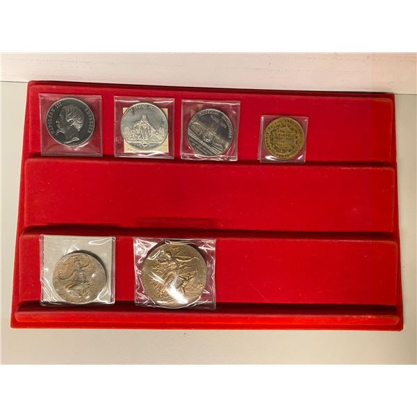FRANCE: LOT of 6 medals