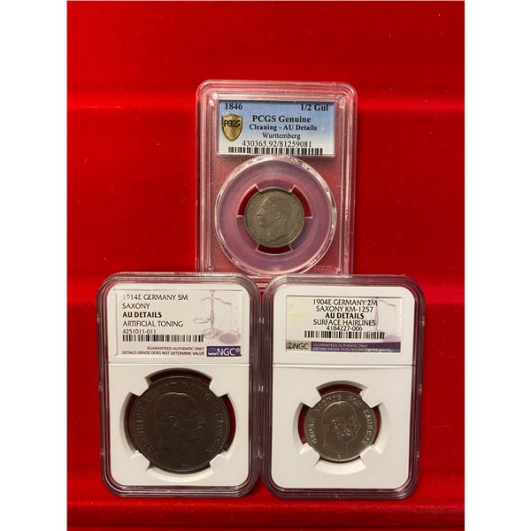 GERMAN STATES: LOT of 22 coins