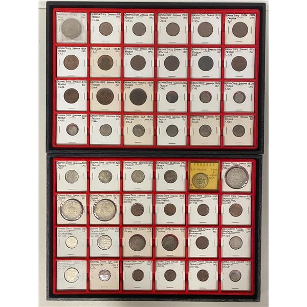 GERMANY: LOT of 206 coins