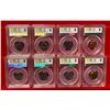 Image 2 : GERMANY: LOT of 8 coins
