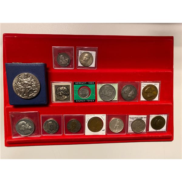 GERMANY: LOT of 15 medals
