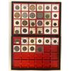 Image 1 : GREAT BRITAIN AND COLONIES: LOT of 35 tokens and medals