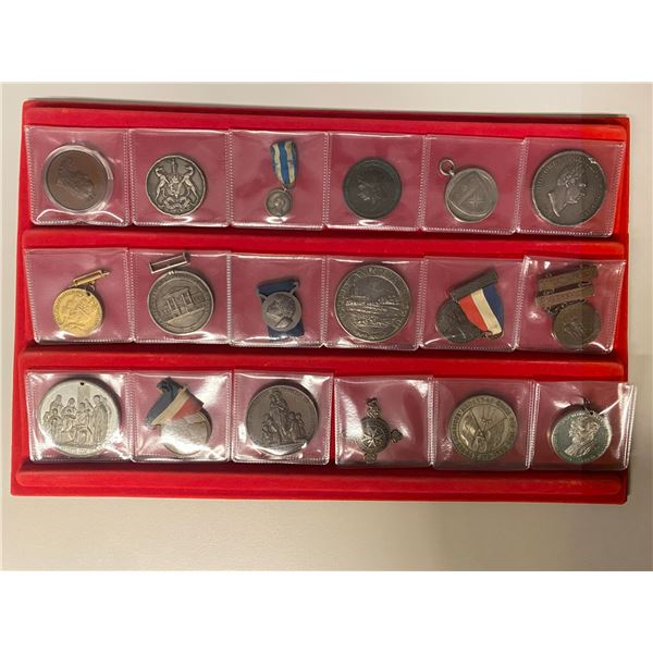 GREAT BRITAIN, IRELAND, AND UNITED STATES: LOT of 23 medals
