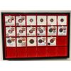 Image 1 : ITALY: CAFFA: LOT of 10 silver aspers & 7 copper follari