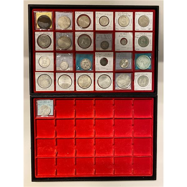 PORTUGAL: LOT of 25 coins