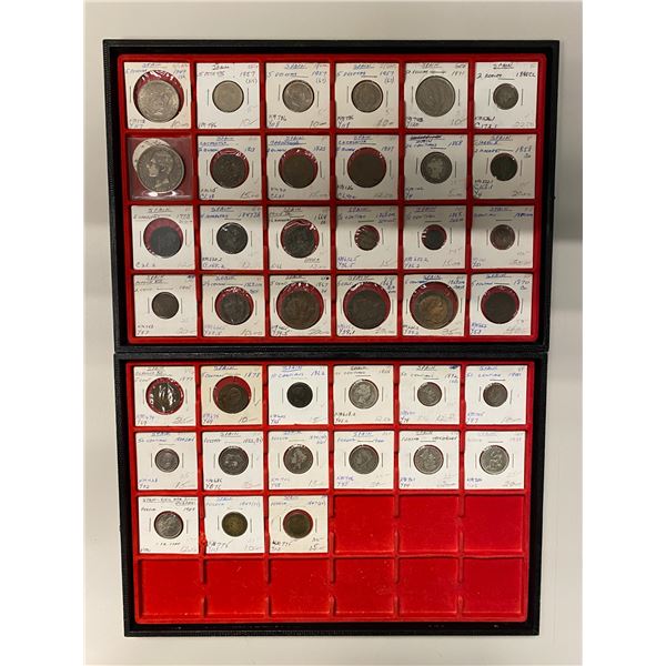 SPAIN: LOT of 39 coins