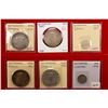 Image 1 : SWITZERLAND: LOT of 6 coins