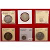 Image 2 : SWITZERLAND: LOT of 6 coins