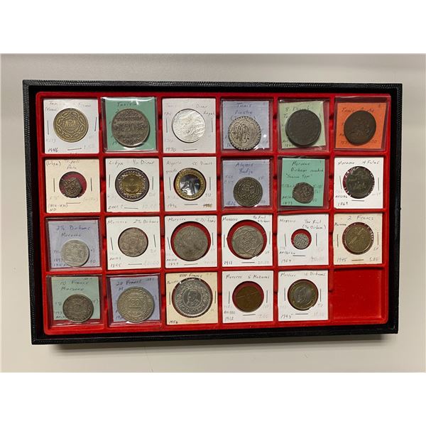 AFRICA: LOT of 23 coins