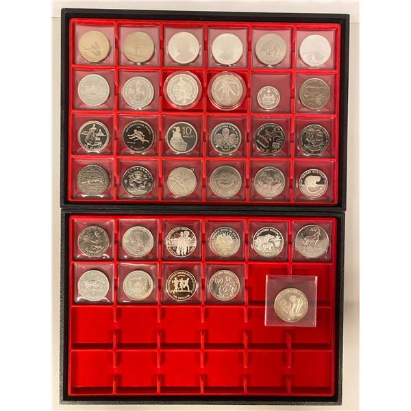 AFRICA: LOT of 35 coins