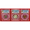Image 1 : GUINEA-BISSAU: LOT of 3 certified coins