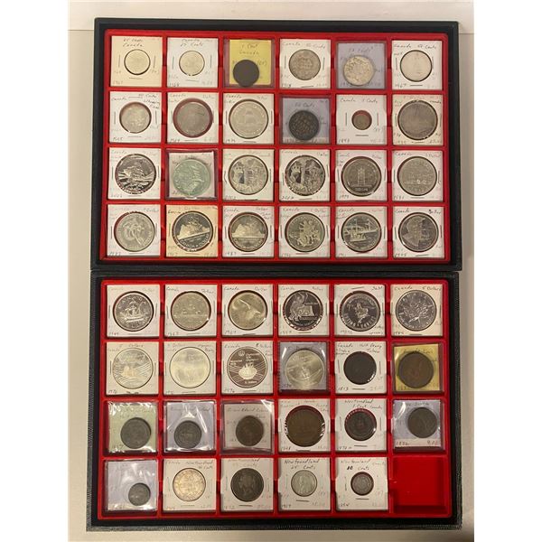 CANADA: LOT of 47 coins