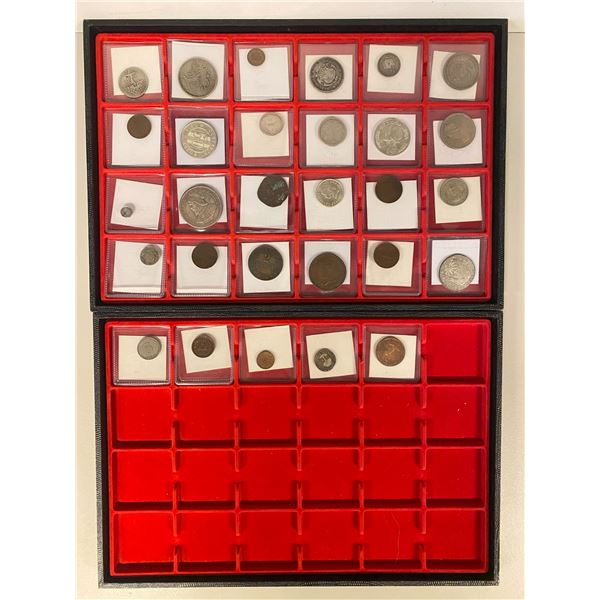 CENTRAL AMERICA: LOT of 29 coins