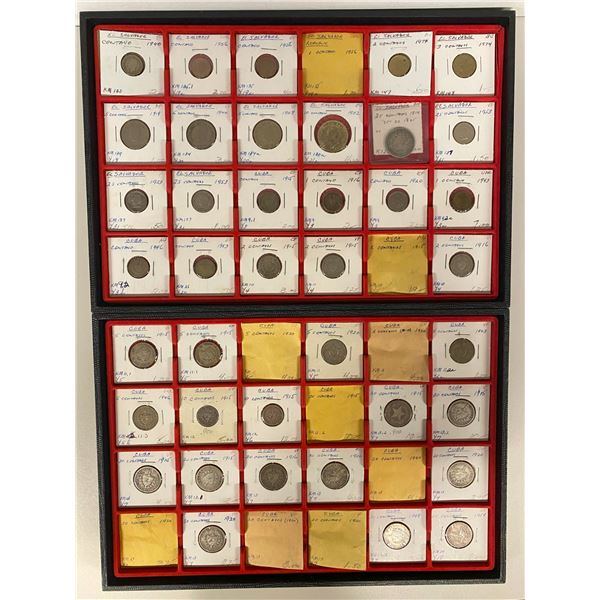 CENTRAL AMERICA: LOT of approximately 169 coins