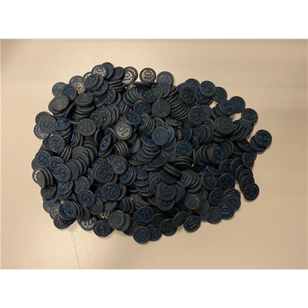 CHILE: LOT of 495 tokens