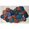 Image 1 : CHILE: LOT of 87 tokens