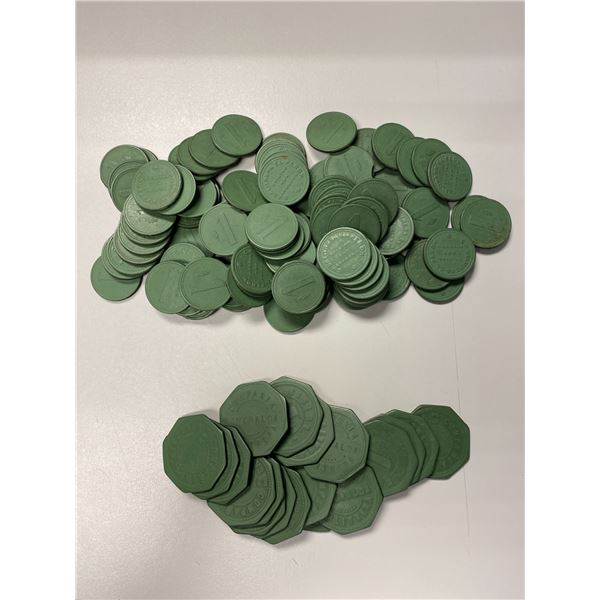 CHILE: LOT of 109 tokens