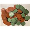 Image 1 : CHILE: LOT of 101 tokens