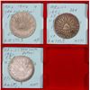 Image 2 : MEXICO: Republic, LOT of 3 coins, Fine