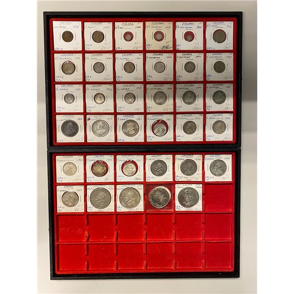 PANAMA: LOT of 35 coins