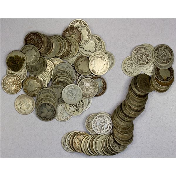 UNITED STATES: LOT of 127 coins