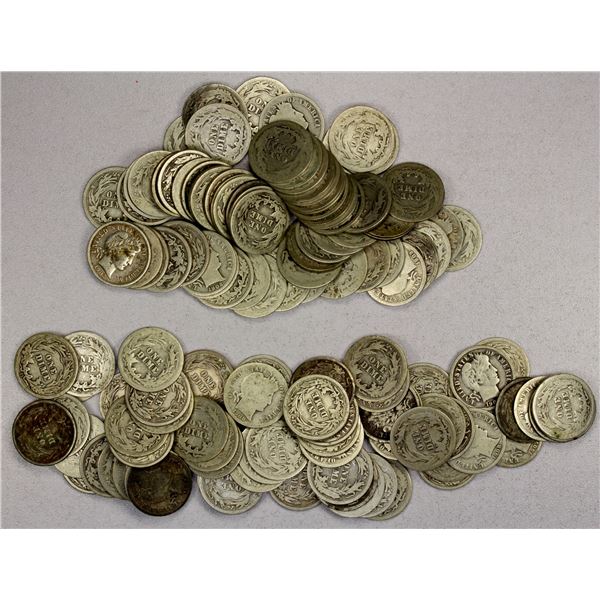 UNITED STATES: LOT of 127 coins