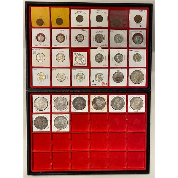 UNITED STATES: LOT of 32 coins