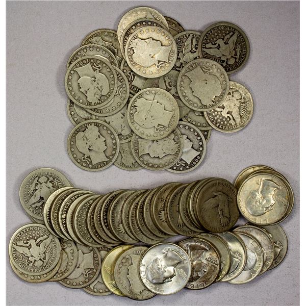 UNITED STATES: LOT of 72 coins