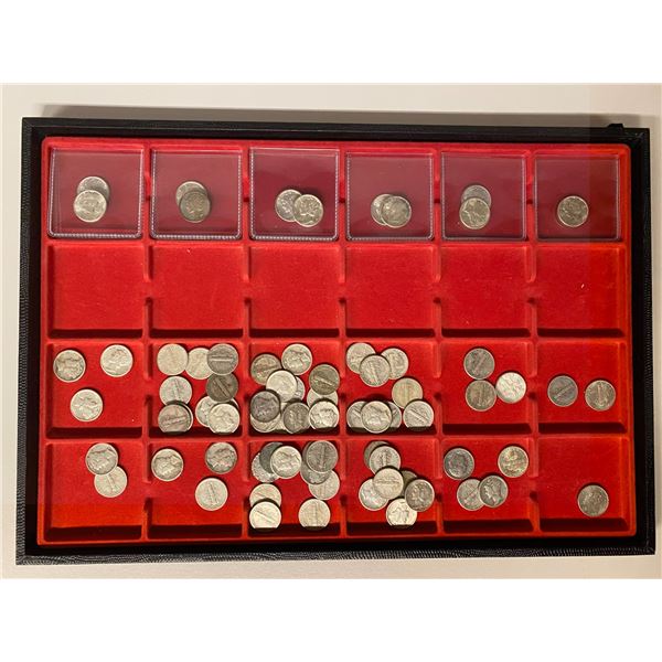 UNITED STATES: LOT of 77 coins