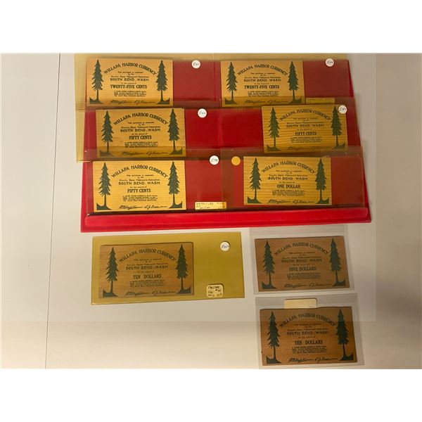 UNITED STATES: LOT of 9 notes