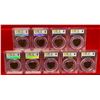 Image 2 : AUSTRALIA: LOT of 9 coins