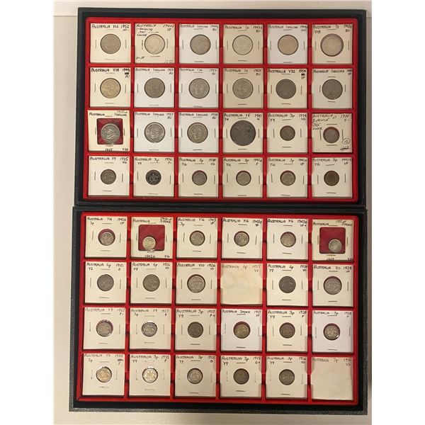 AUSTRALIA: LOT of 275 coins
