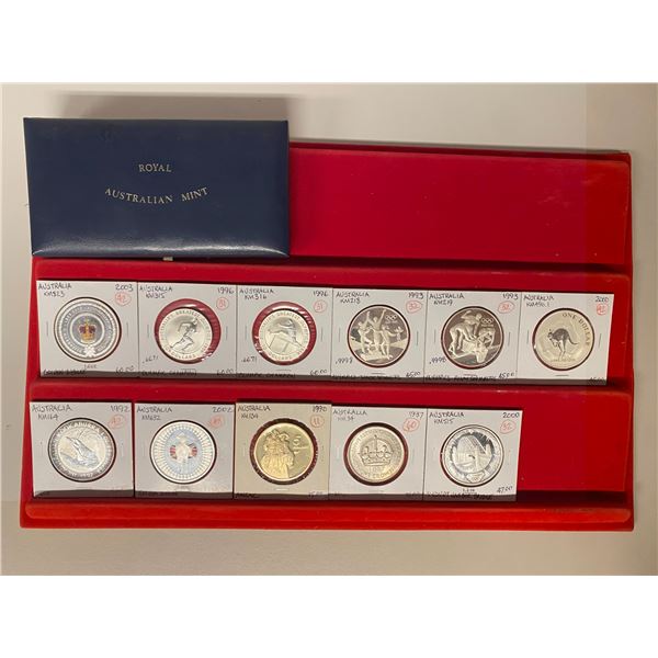 AUSTRALIA: LOT of 17 coins