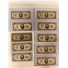 Image 1 : HAWAII: LOT of 10 banknotes