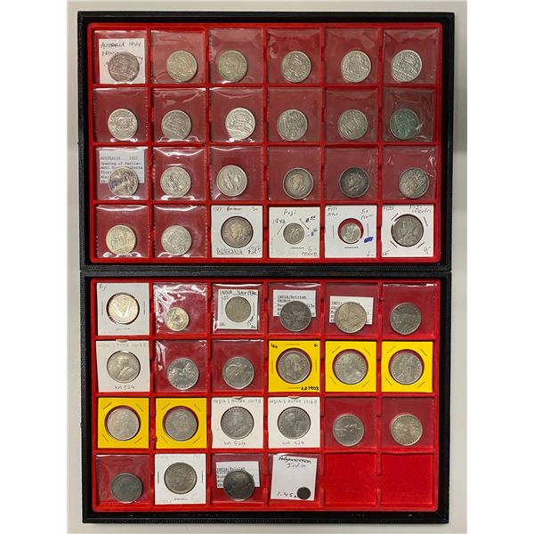 ASIA: LOT of 46 coins