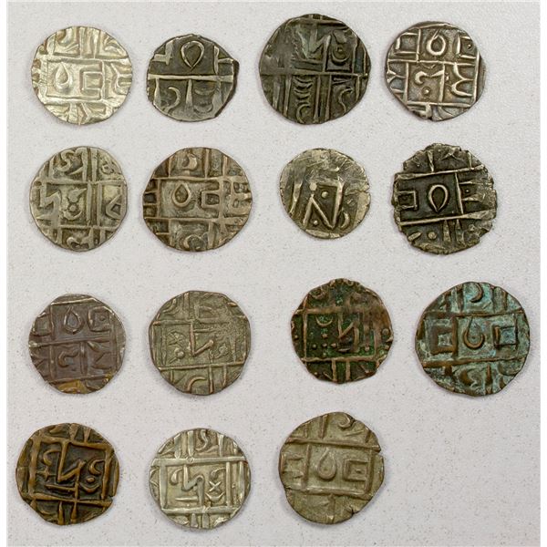 BHUTAN: LOT of 15 AR & AE debs