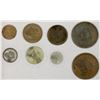 Image 1 : EGYPT (OTTOMAN): Abdul Mejid, 1839-1861, LOT of 5 copper & 3 silver coins, Unc