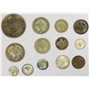 Image 1 : EGYPT (OTTOMAN): Abdul Hamid II, 1876-1909, LOT or 7 silver and 6 base metal coins