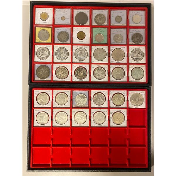 EGYPT (OTTOMAN): LOT of 35 coins
