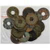 Image 1 : INDONESIA: BANTAM: LOT of 22 AE cash coins