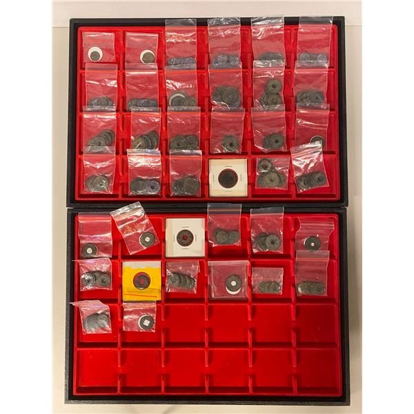 INDONESIA: PALEMBANG: LOT of about 275 tin pitis