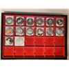 Image 1 : LAOS: LOT of 14 coins