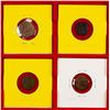 Image 2 : MALAYSIA - STATES: KEDAH: LOT of 4 AE tarras