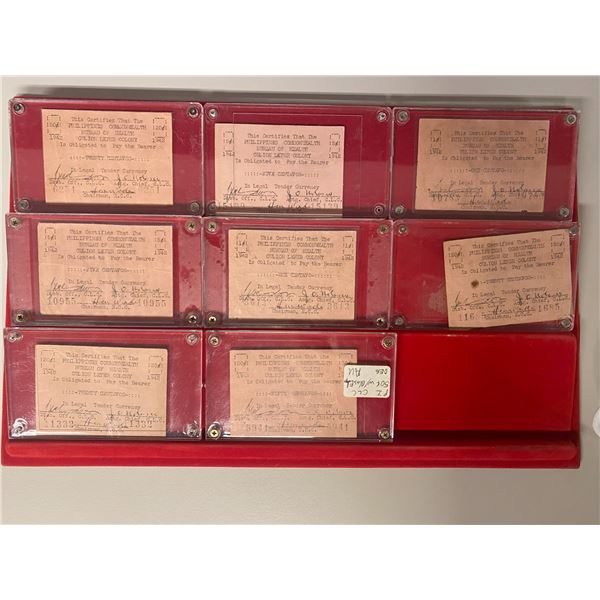 PHILIPPINES: LOT of 20 notes