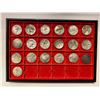 Image 1 : CHINA - CHOPMARKS: MEXICO: Republic, LOT of 19 AR 8 reales