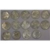 Image 2 : CHINA - CHOPMARKS: MEXICO: LOT of 14 AR 8 reales