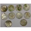 Image 1 : CHINA - CHOPMARKS: MEXICO: LOT of 10 AR 8 reales