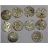 Image 2 : CHINA - CHOPMARKS: MEXICO: LOT of 10 AR 8 reales