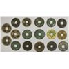 Image 1 : CHINA: LOT of 17 coins